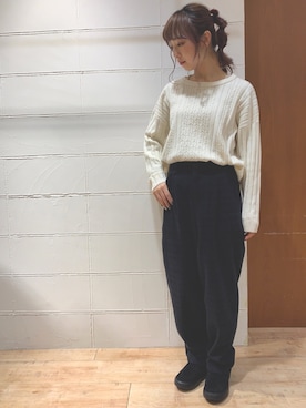 kanakoさん（レディース・158cm）の冬コーディネート