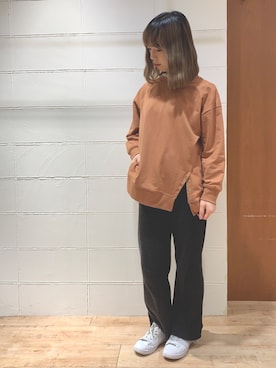 kanakoさん（レディース・158cm）の冬コーディネート