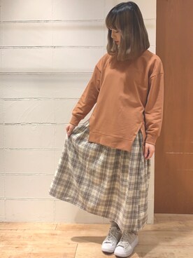 kanakoさん(レディース・158cm)の春コーディネート