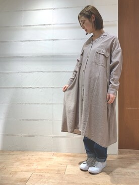 kanakoさん（レディース・158cm）の春コーディネート