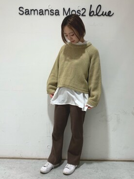 kanakoさん（レディース・158cm）の冬コーディネート