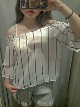 「chico_（チコ）のアイテム（パンツ）」を使った、Nagisa.さん（レディース・149cm）の夏コーディネート