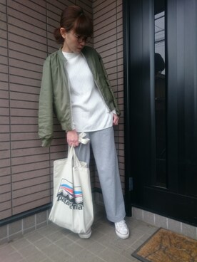 Ka-naさん（レディース・157cm）の春コーディネート