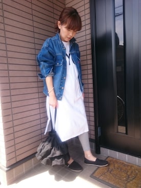 Ka-naさん（レディース・157cm）の春コーディネート