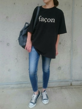 Ka-naさん（レディース・157cm）の春コーディネート