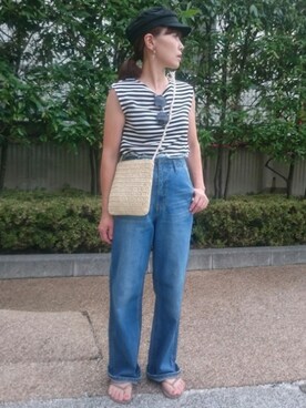 Ka-naさん（レディース・157cm）の夏コーディネート