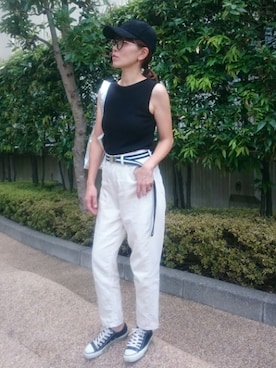 Ka-naさん（レディース・157cm）の夏コーディネート