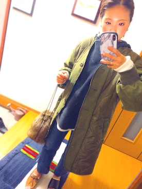 「アイテム（スリッポン）」を使った、saki︎☺︎❤︎さん（レディース・158cm・20代）の春コーディネート