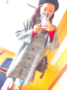 saki︎☺︎❤︎さん（レディース・158cm）の春コーディネート