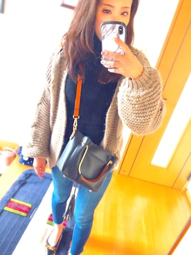 saki︎☺︎❤︎さん（レディース・158cm）の春コーディネート