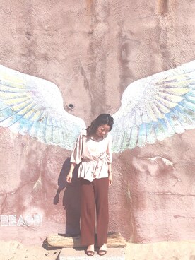 saki︎☺︎❤︎さんのコーディネート