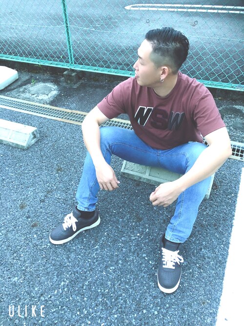 ナイキ スポーツウェア Nsw メンズ Tシャツ Nike セットアップ対応商品 を使った人気ファッションコーディネート Sciaky