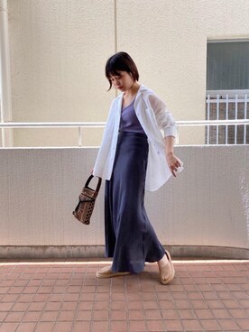 川添（kawazoe）さん（レディース・158cm）の春コーディネート