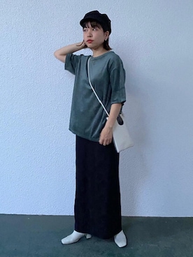 川添（kawazoe）さん（レディース・158cm）の夏コーディネート