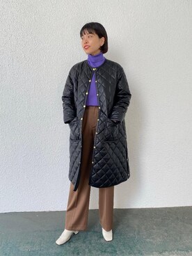 川添(kawazoe)さん(レディース・158cm)の秋コーディネート