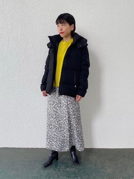 「DESCENTE ALLTERRAIN（デサント　オルテライン）のアイテム（ジャケット/アウター）」を使った、川添（kawazoe）さん（レディース・158cm）の秋コーディネート