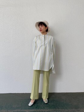 川添（kawazoe）さん（レディース・158cm）の春コーディネート