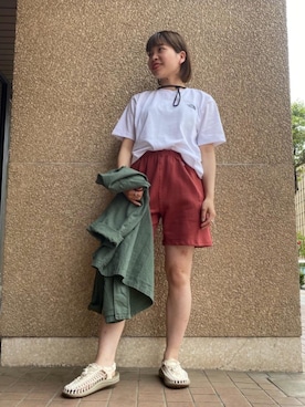 川添(kawazoe)さん(レディース・158cm)の春コーディネート