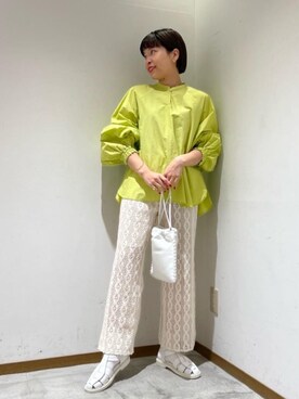 川添（kawazoe）さん（レディース・158cm）の冬コーディネート