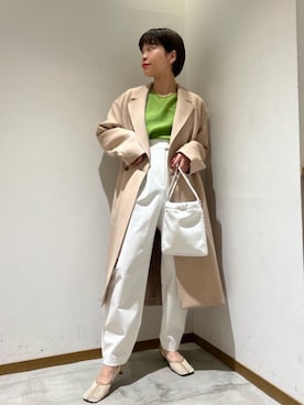 「RECOMMEND  ITEM STYLING」｜川添（kawazoe）さん（レディース・158cm）の冬コーディネート