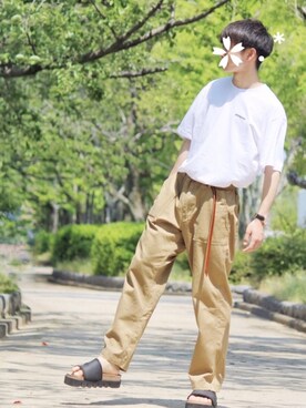 さぼんさん（メンズ・170cm）の夏コーディネート