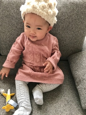 「シンプルおしゃれが好き」｜r.ayu.rさん（キッズ・60cm）の秋コーディネート