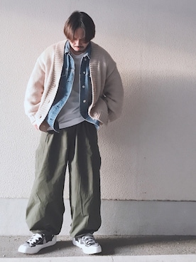 Kaz126さん（メンズ・160cm）の冬コーディネート