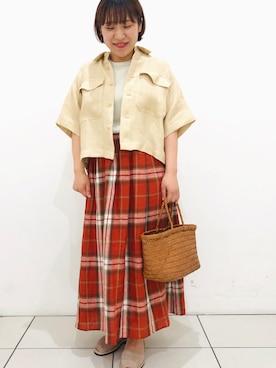 kawasakiさん（レディース・158cm）の夏コーディネート
