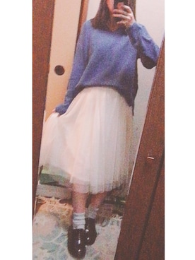 ma❤︎さん（レディース・154cm）の春コーディネート