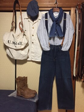 Koji Shoshiharaさんの（LEVI'S VINTAGE CLOTHING | リーバイスビンテージクロージング）を使ったコーディネート