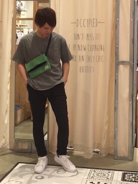 「coenスタッフスタイリング」｜「アイテム（レッグウェア）」を使った、coenしゆんさん（メンズ・169cm）の夏コーディネート