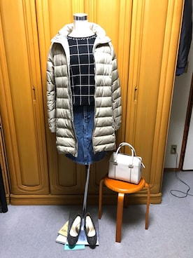 「BARCOS（バルコス）のアイテム」を使った、tomoさん（レディース・162cm）の冬コーディネート