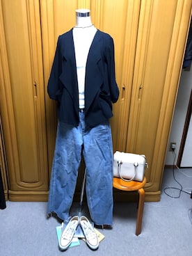 「BARCOS（バルコス）のアイテム」を使った、tomoさん（レディース・162cm）の冬コーディネート