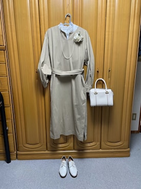 「BARCOS（バルコス）のアイテム」を使った、tomoさん（レディース・162cm）の春コーディネート