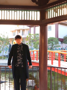 くんくんさん（メンズ・178cm）の春コーディネート