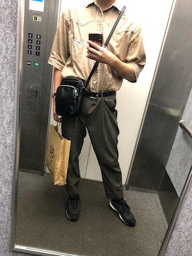 「MARC JACOBS（マークジェイコブス）のアイテム（腕時計）」を使った、くんくんさん（メンズ・178cm）の秋コーディネート