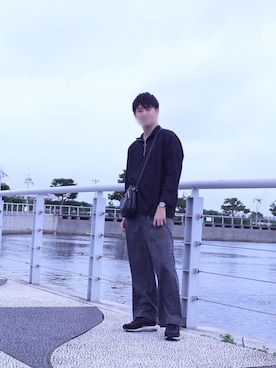 「MARC JACOBS（マークジェイコブス）のアイテム（腕時計）」を使った、くんくんさん（メンズ・178cm）の秋コーディネート