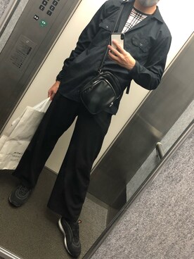 「MARC JACOBS（マークジェイコブス）のアイテム（腕時計）」を使った、くんくんさん（メンズ・178cm）の秋コーディネート