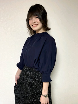 「Guess（ゲス）のアイテム（腕時計）」を使った、hina142902さん（レディース・162cm）の春コーディネート