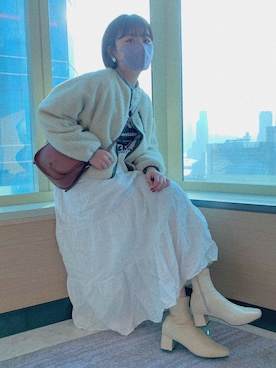 KoeyCさん（レディース・165cm）の冬コーディネート