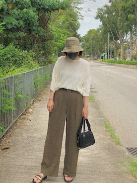 KoeyCさん（レディース・165cm）の春コーディネート