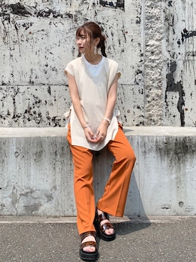 ゆきほさん（レディース・158cm）の夏コーディネート