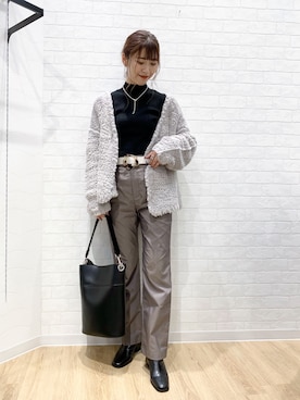 ゆきほさん（レディース・158cm）の秋コーディネート