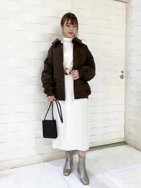 ゆきほさん（レディース・158cm）の秋コーディネート