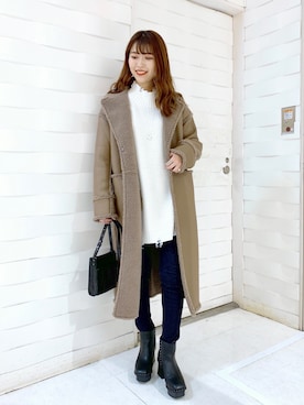 ゆきほさん（レディース・158cm）の冬コーディネート