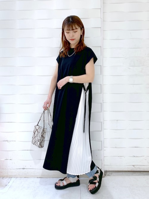 ゆきほ Pageboy ゆめタウン高松 Pageboyのワンピースを使ったコーディネート Wear