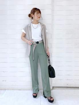 ゆきほさん(レディース・158cm)の春コーディネート
