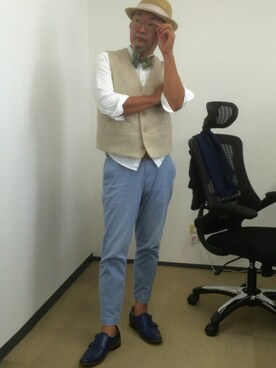 「hat」｜mac0cciさん（メンズ・169cm）の秋コーディネート