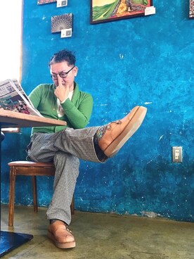 「アイテム（その他トップス）」を使った、mac0cciさん（メンズ・169cm）の春コーディネート