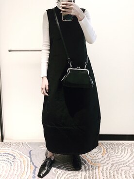 「travel」｜「アイテム（ワンピース/ドレス）」を使った、木 易 楊さん（レディース・169cm）の秋コーディネート